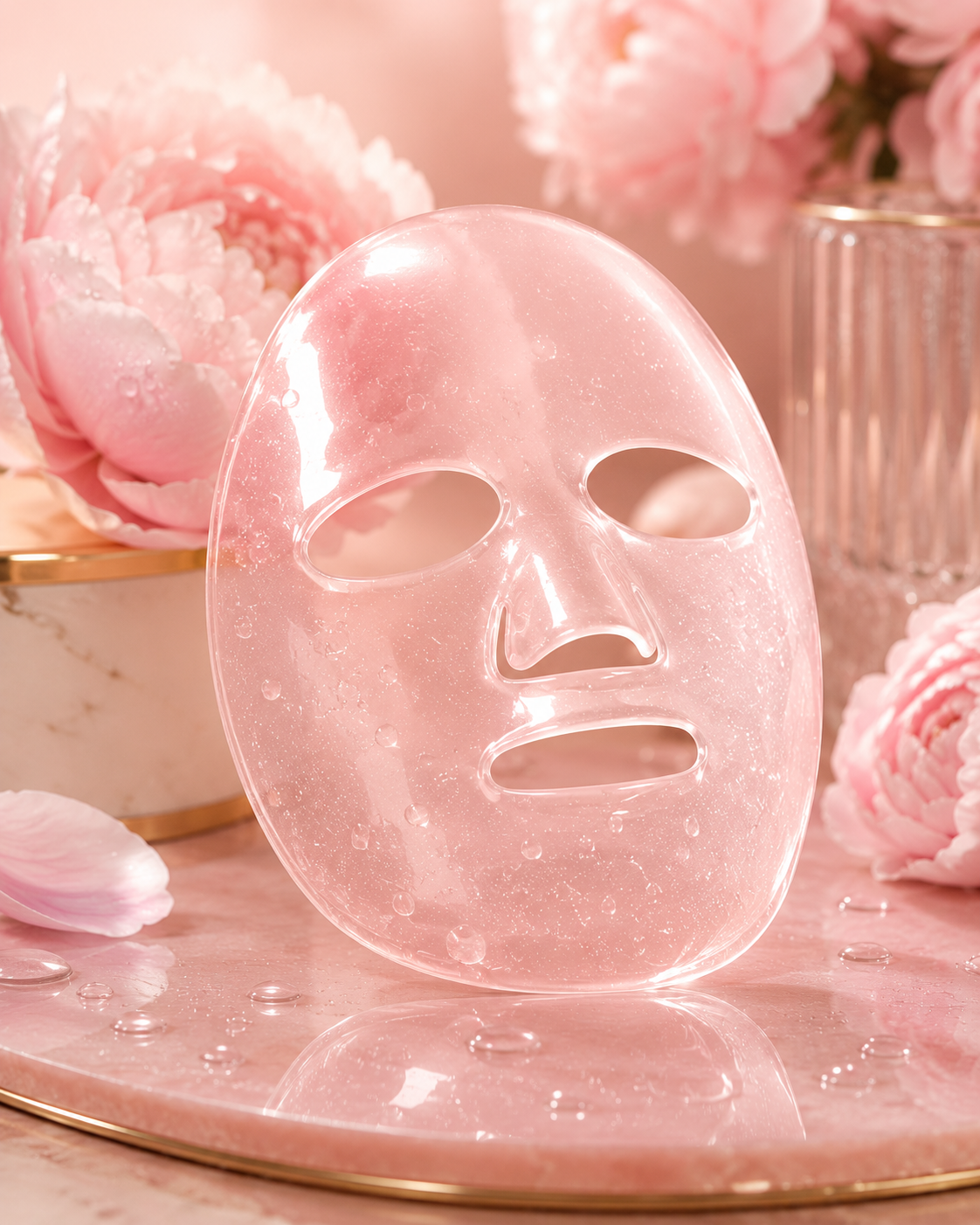 Masques Collagène Hydrogel – Lot de 4 | Rituel Hydratant